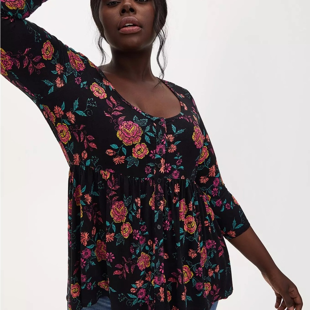 Torrid Super Soft Knits High-Low Shirt
